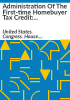 Administration_of_the_first-time_homebuyer_tax_credit